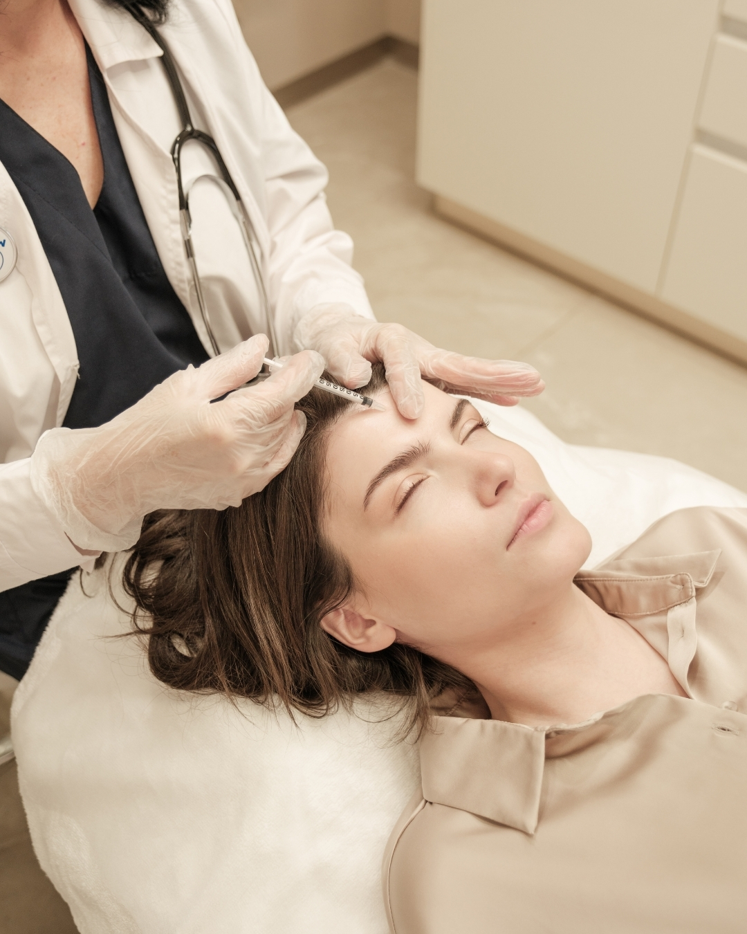 Wrinkle reduction treatment at Open Beauty Islington